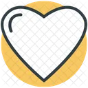 Cuore Forma Mi Piace Icon