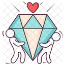 Cuore di diamante  Icon