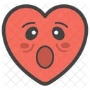 Cuore Emoji Emoticon Emozione Icon