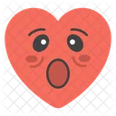 Cuore Emoji Emoticon Emozione Icon