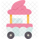 Cup Cake Cart Icon