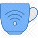 Cup Wifi Coffee Icon