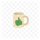 Cup Green Gesture Icon