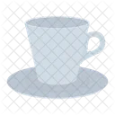 Cup Saucer Coffee Icon