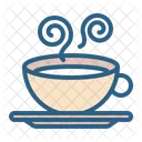 Cup Saucer Hot Icon