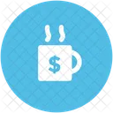 Cup Dollar Tea Icon