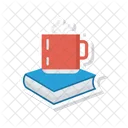 Cup Coffee Book Icon