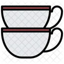 Cup Dinnerware Dishes Icon