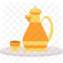 Cup And Teapot Ramadan Muslim Icon