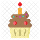 Cup Cake Bakery Icon