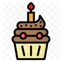 Cup Cake Bakery Icon