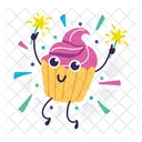 Cup Cake Cake Party Icon