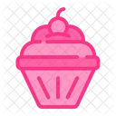 Cup Cake Cake Love Icon