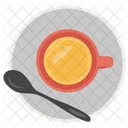 Cup Of Coffee Cup And Saucer Hot Tea Icon