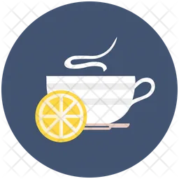 Cup Of Tea With Mint And Lemon  Icon