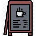 Cup Stand Board  Icon
