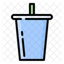 Cup With Straw Drink Glass Icon
