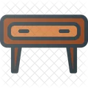 Cupboard Nightstand Furniture Icon