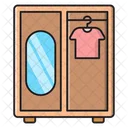 Cupboard Wardrobe Interior Icon