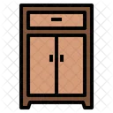 Cupboard Household Cabinets Icon