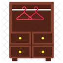 Almirah Cupboard Cabinet Icon