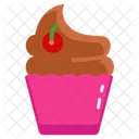 Cupcake Bolo De Fada Petit Gateau Ícone