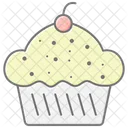 Cupcake Lineal Color Icon Icon