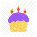 Cupcake Easter Easter Egg Icon