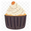 Cupcake Kulinarisches Gourmet Cupcake Symbol