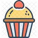 Cupcake Patty Cake Sweet Treat Icon