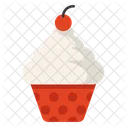 Cupcake Cake Heart Icon