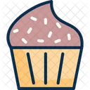 Ice Cream Cupcake Muffin Icon