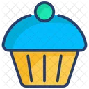 Brownie Cake Cupcake Icon