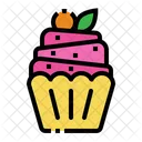 Cupcake Bakery Cup Icon