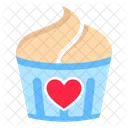 Cupcake Romantic Day Icon
