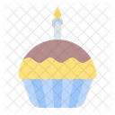 Cupcake Birthday Party Icon