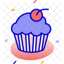 Cupcake Cake Party Icon