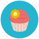 Decorated Cupcake Icon