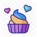 Cupcake Cake Pastry Icon