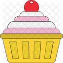 컵케이크  아이콘
