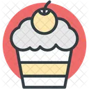 Cupcake Dessert Muffin Icon