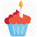 Cupcake Birthday Cupcake Dessert Icône