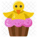 Cupcake Dessert Chick Icon