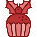 Cupcake Holly Bake Icon