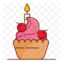 Cupcake Muffin Desert Icon