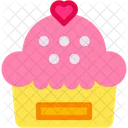 Cupcake Birthday Cupcake Love And Romance Icon