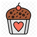 Sobremesa Muffin Comida De Padaria Icon