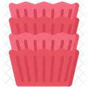 Cupcake Cases Goods Baked Icon