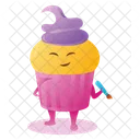 Cup Cake Cake Emoji Icon