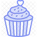 Cupcake Love Valentinesday Icon
